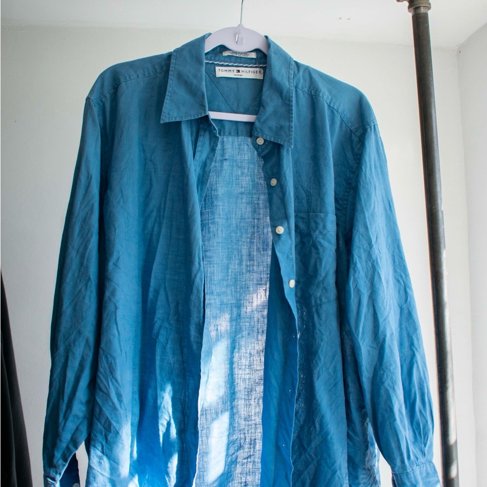 Tommy Hilfiger Women’s 100% Linen Shirt